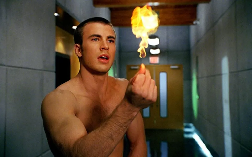 Rekomendasi Film Chris Evans Untuk Kamu yang Baru Ngefans Sama Doi! 10 Fantastic Four, Human Torrch by Chris Evans