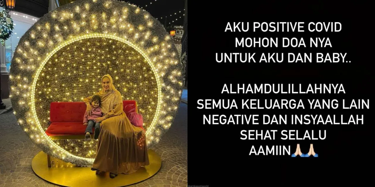 Kartika Putri Positif Covid-19 saat Baru Saja Umumkan Hamil Anak Kedua 3 Kartika Putri umumkan positif covid-19 setelah positif hamil
