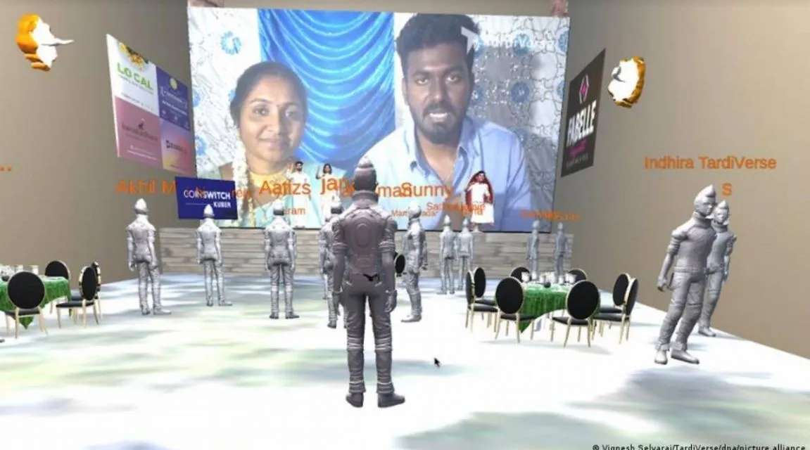 Potret Pasangan India yang Gelar Pernikahan di Metaverse. Unik! 5 Pernikahan metaverse pertama di India