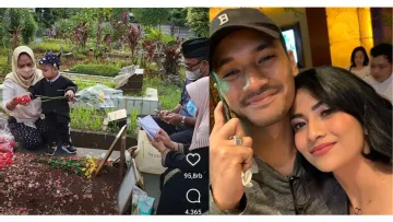 Gala Sky Akhirnya Kunjungi Makam Orang Tuanya, Takut Tiba-Tiba Dipindahkan