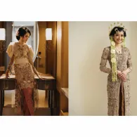 Kumpulan Ide Kebaya Warna Cokelat Terbaru. Elegan!