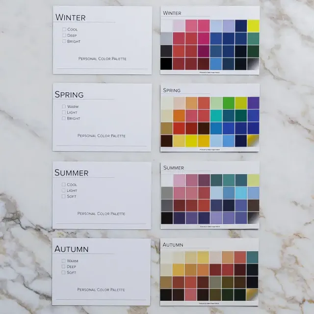 Cara Simpel Cek Personal Color untuk Tentukan Hal-hal yang Cocok Denganmu 4 Palet Personal Color