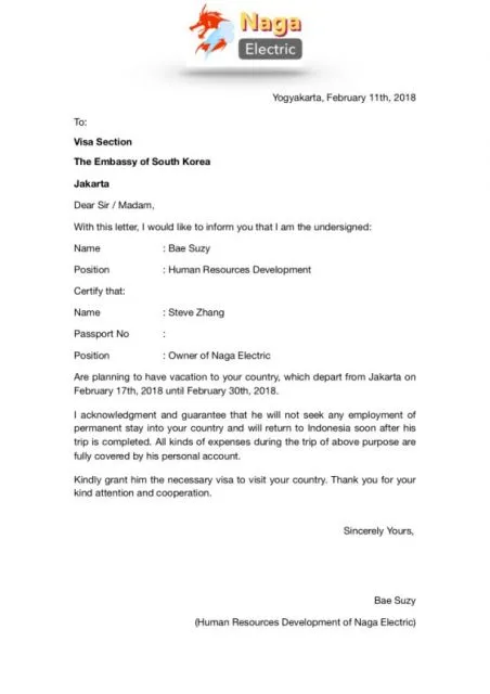 Contoh Surat Referensi Kerja untuk Berbagai Kepentingan 12 Contoh surat referensi kerja untuk membuat visa