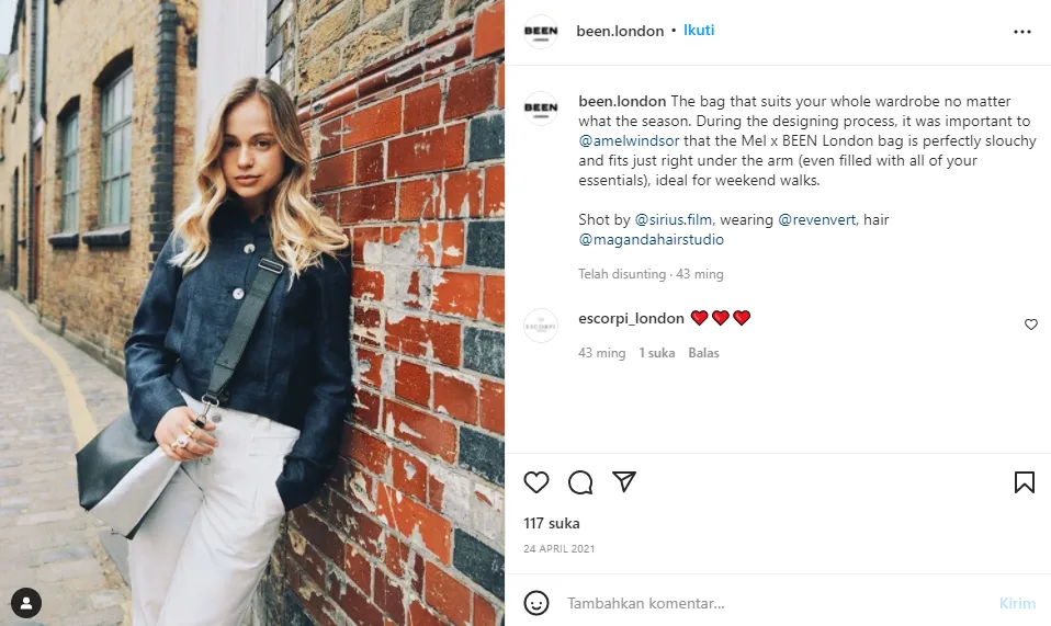 Selain Pangeran Felix, Ini Daftar Anggota Kerajaan yang Jadi Model 8 Lady Amelia Windsor