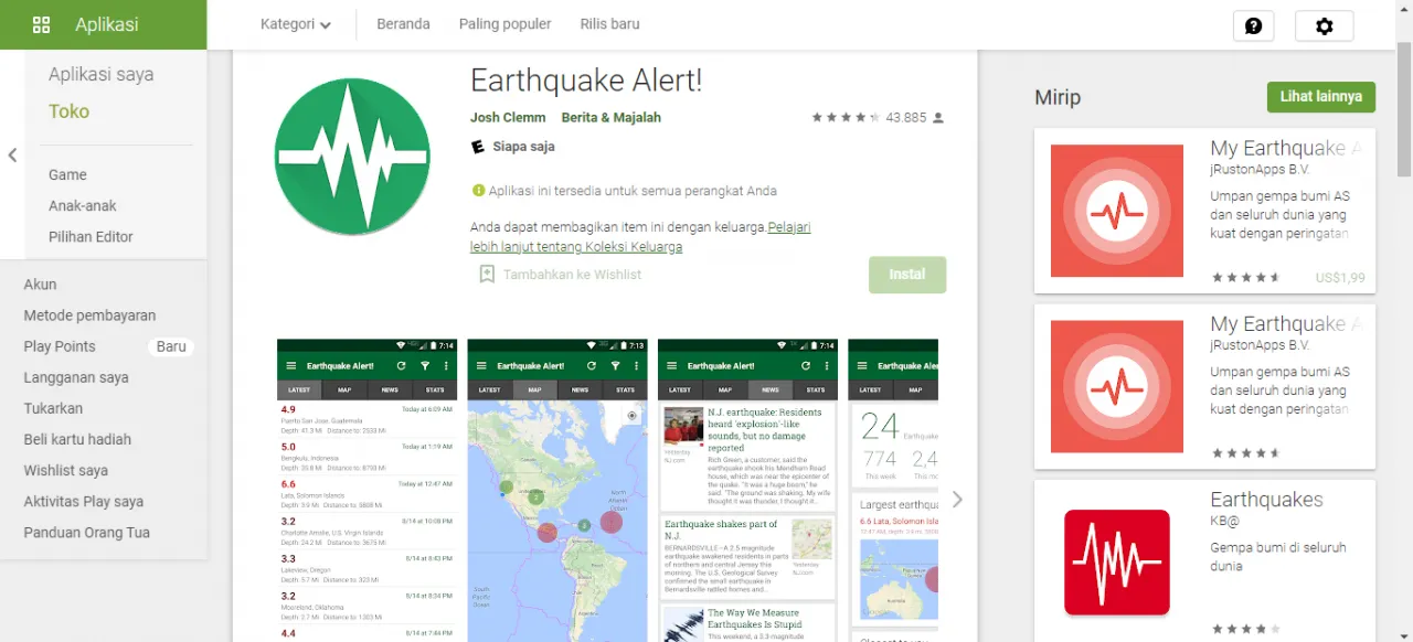 7 Aplikasi Pendeteksi Gempa Akurat yang Bisa Bantu Kamu Lebih Waspada 13 Earthquake Alert!