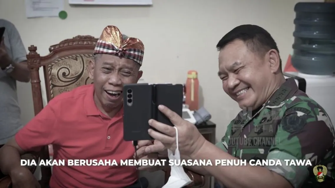 Jenderal Dudung Jenguk Tukul Arwana, Momen Haru Pertemuan Sahabat Lama 4 Jenderal Dudung jenguk Tukul Arwana