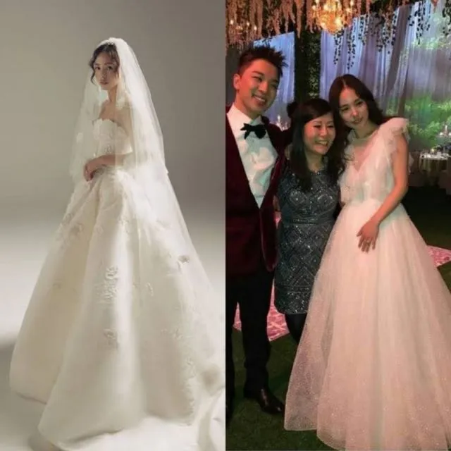 Deretan Gaun Pernikahan Artis Korea yang Memikat Mata. Cantik! 10