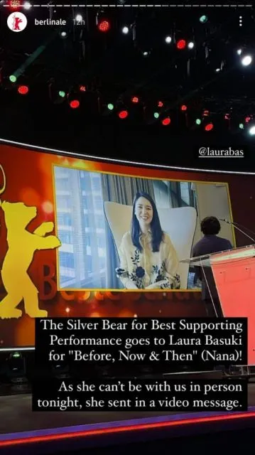 Laura Basuki Raih Silver Bear di Berlinale 2022 lewat Film Before, Now & Then (Nana) 4 Laura basuki berlinale