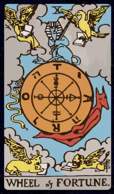 Tarot Reading: Week 2-Asmara 26 Wheel of Fortune