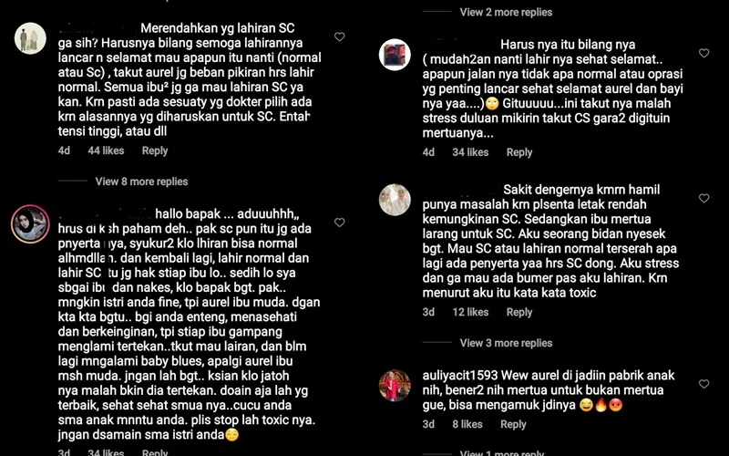 Saran Mertua Agar Aurel Hermansyah Lahiran Normal Tuai Kritik dari Warganet 2 Saran dari ayah Atta jadi sorotan