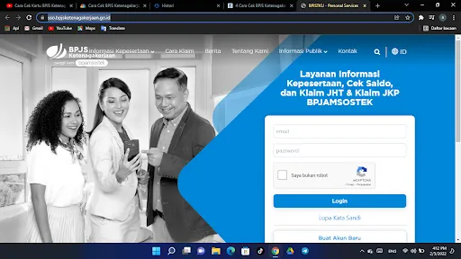 Cara Cek BPJS Ketenagakerjaan dari Website, Aplikasi dan SMS 2 Cara cek BPJS Ketenagakerjaan