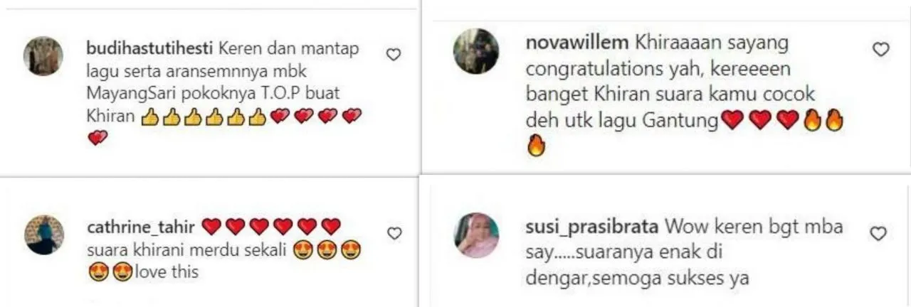 Anak Mayangsari Terjun ke Dunia Musik, Ikut Proyek Album Milik Melly Goeslaw 6 anak Mayangsari terjun ke dunia tarik suara