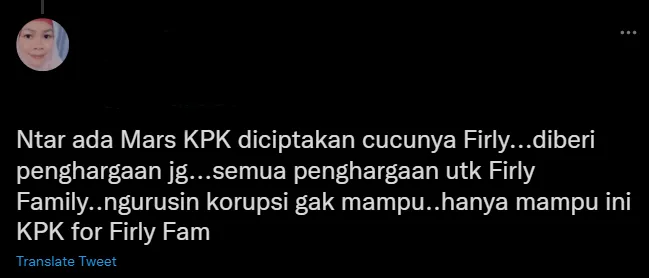Penghargaan Ketua KPK untuk Sang Istri yang Ciptakan Hymne KPK Jadi Sorotan Warganet 13 Hymne KPK jadi sorotan