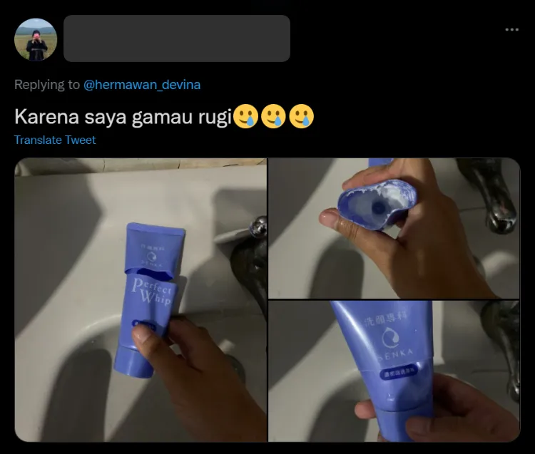 Gaya Berhemat Chef Devina Hermawan Jadi Sorotan Warganet, Senasib! 14 Menggunting face wash