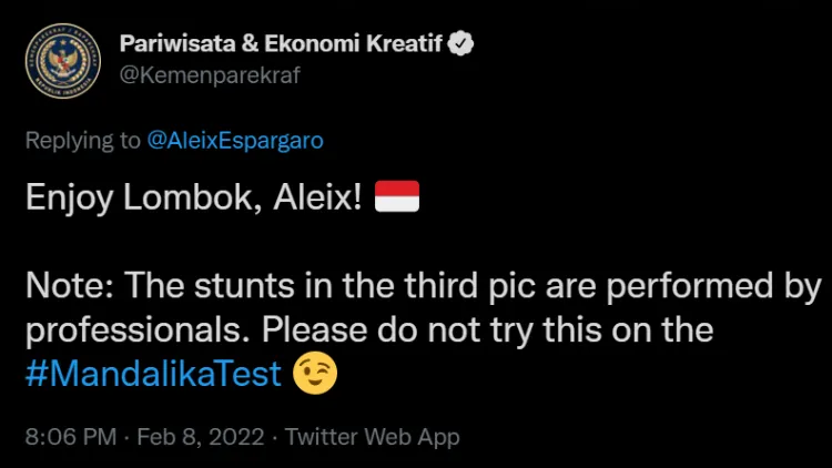 Unggahan Aleix Espasgaro Pembalap MotoGP Saat Tiba di Indonesia Bikin Warganet Salah Fokus 13 Unggahan Aleix