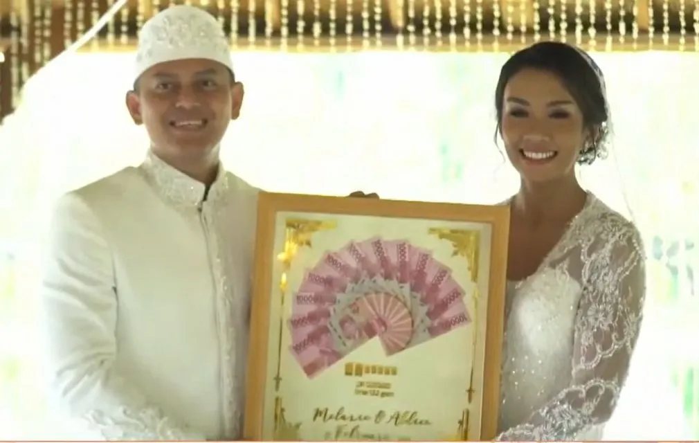 Potret Pernikahan Melanie Putria dengan Aldico Sapardan di Bali 3 Melanie Putria menikah