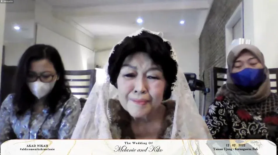 Potret Pernikahan Melanie Putria dengan Aldico Sapardan di Bali 4 Ibunda Melanie