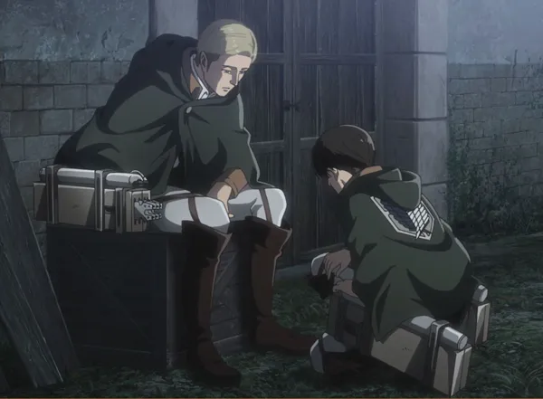 Plot Twist Anime Attack On Titan yang Bisa Bikin Kamu Mind Blowing! 7 Erwin Smith Attack On Titan