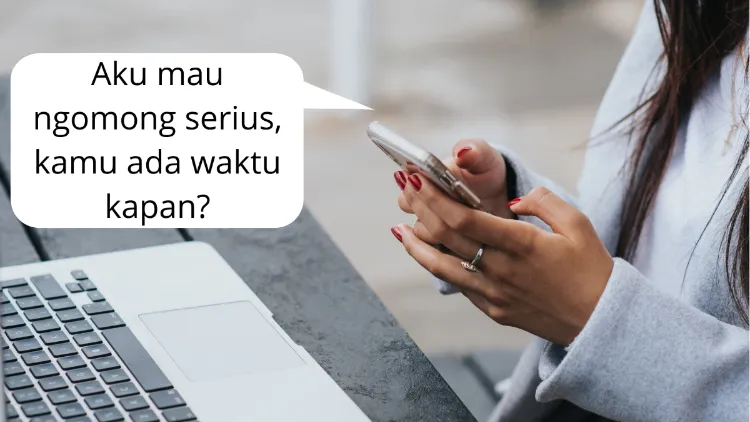 Kalau Pasanganmu Mengawali Percakapan Pakai Kalimat ini, Siap-siap Nggak Tenang Seharian 6 Percakapan dalam hubungan