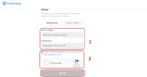 Cara Daftar Peduli Lindungi Lewat Aplikasi Semenit Jadi! 3 cara daftar aplikasi PeduliLindungi