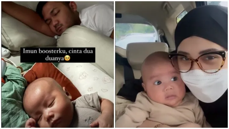 Suami dan Bayi Kesha Ratuliu Positif Covid-19, Alami Gejala Ringan 2 Bayi Kesha Ratuliu Covid-19