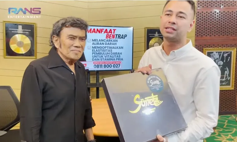 Raffi Ahmad Bertemu Rhoma Irama, Sedih karena Teringat Olga Syahputra 2 Raffi Ahmad bertemu Rhoma Irama