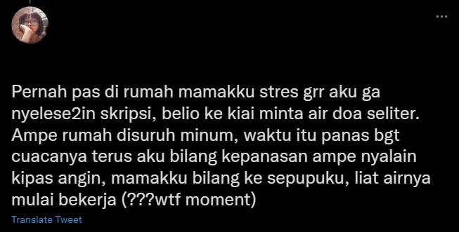 Kompilasi Cerita Warganet Soal Pengalaman Rukiah. Kocak Semua! 16 Pengalaman warganet