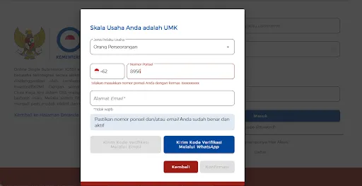 Tutorial Cara Daftar UMKM Online: Izin NIB & Operasional 4 cara daftar UMKM lewat online