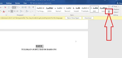 Cara Membuat Daftar Isi Secara Otomatis di MS Word 5 daftar isi