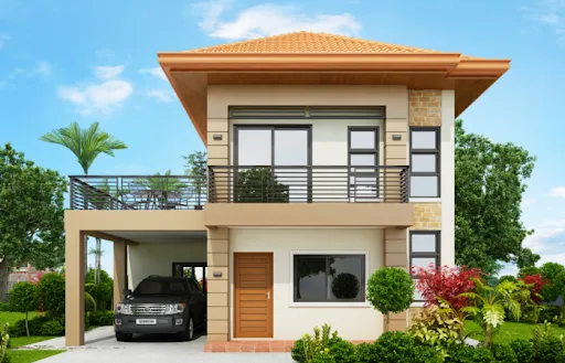 6 Desain Rumah Minimalis 2 Lantai untuk Keluarga Kecil 7 rumah 2 lantai sederhana