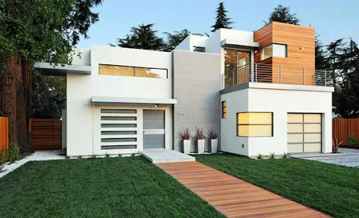 6 Desain Rumah Minimalis 2 Lantai untuk Keluarga Kecil 10 rumah kubus