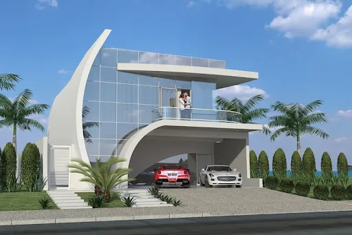 6 Desain Rumah Minimalis 2 Lantai untuk Keluarga Kecil 12 rumah futuristik