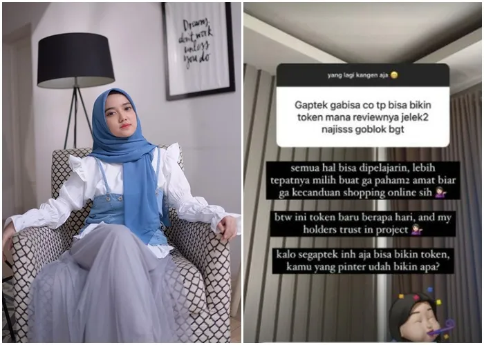 Wirda Mansur Ngaku Gaptek Belanja Online, Token Kriptonya Diragukan Warganet 5 Token kripto Wirda Mansur diragukan