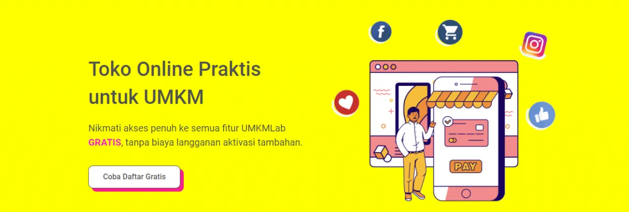 Branding Hingga Pendanaan, UMKMLab Perluas Ekosistem dengan Rilis 8 Fitur Layanan 3 Produk layanan UMKMLab