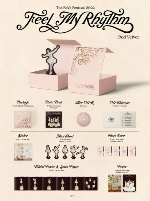 10 Fakta Menarik Mini Album Terbaru Red Velvet, Feel My Rhythm 17 Album Orgel Version