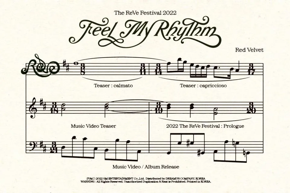 10 Fakta Menarik Mini Album Terbaru Red Velvet, Feel My Rhythm 15 Jadwal comeback Red Velvet