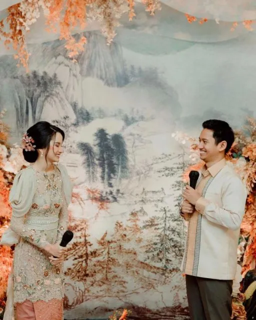 Detail Busana Belva Devara dan Sabrina Anggraini dari Lamaran hingga Resepsi 11 Busana Belva Devara dan Sabrina Anggraini