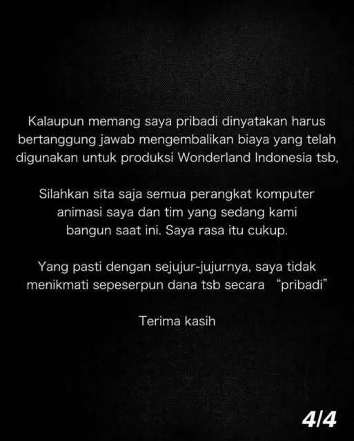 Alffy Rev Jelaskan Aliran Dana dari Doni Salmanan di Aliran dana Doni Salmanan
