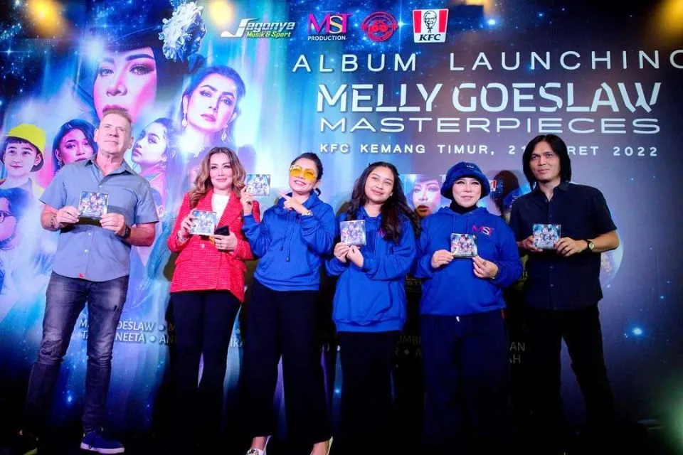 Melly Goeslaw Rilis Album Masterpieces, Mayangsari hingga Rafathar Malik Ahmad Ikut Serta 5 Melly