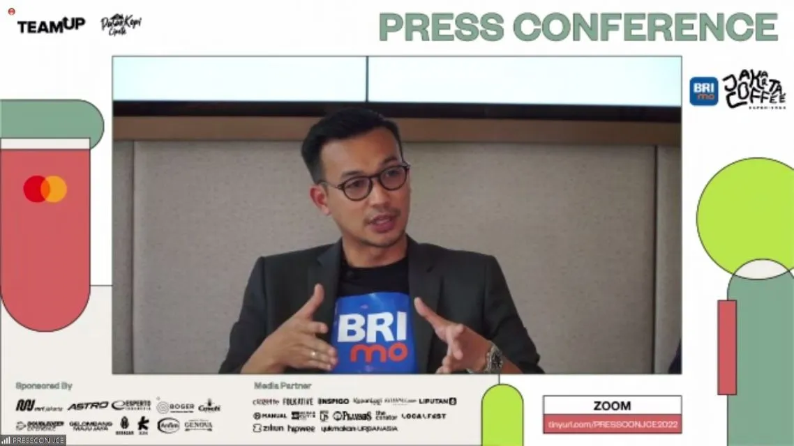 BRI Gelar BRImo Jakarta Coffee Experience. Padukan Kopi, Seni dan Hiburan 4 Press Conference BRImo JCE 2022