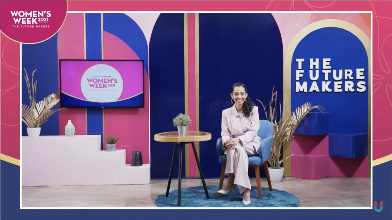 Ajak Seluruh Perempuan Indonesia Dobrak Batasan, kumparanWOMAN Kembali Gelar Women’s Week 2022 4 Model dan presenter Shafira Umm menjadi host Womenâs Week 2021 The Future Makers. Dok: kumparan.