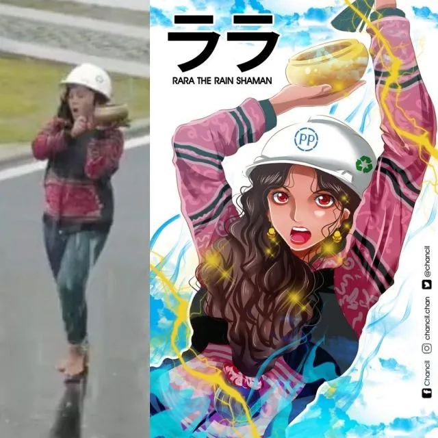 10 Potret Meme Moto GP Mandalika, Bukti Warganet Indonesia Sangat Kreatif 17 Rara The Rain Shaman