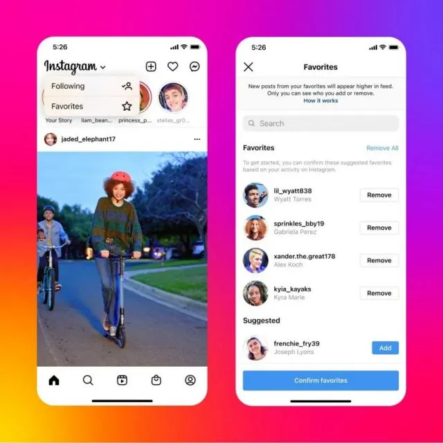 Instagram Kembali Luncurkan Feed Sesuai dengan Postingan Terbaru 2 Favorit dan Folowing