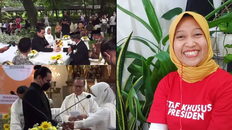 Profil Ayu Kartika Dewi, Stafsus Jokowi yang Baru Menggelar Akad Nikah dan Pemberkatan 8 Ayu kartika Dewi menikah