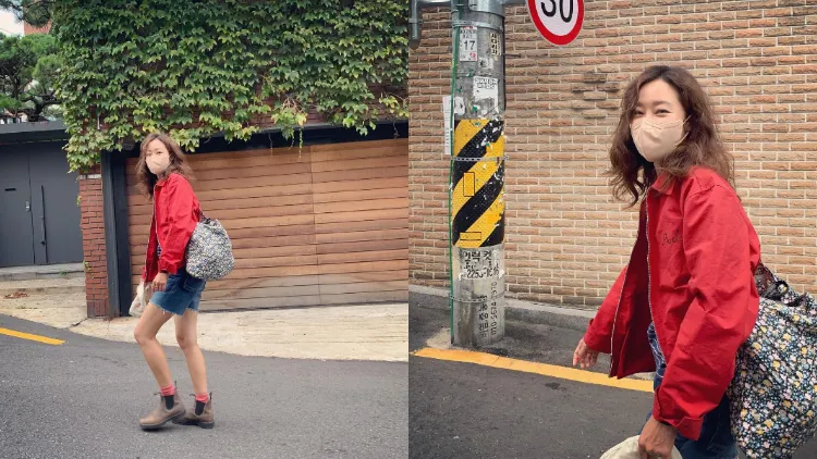 9 Potret Gaya Gong Hyo-jin, Lawan Main Lee Mih-ho di Upcoming K-Drama, Ask the Stars 11 Gaya messy hair Gong Hyo-jin, tetap stylish dipadukan dengan busana casual