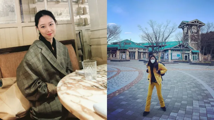 9 Potret Gaya Gong Hyo-jin, Lawan Main Lee Mih-ho di Upcoming K-Drama, Ask the Stars 17 Bagi Gong Hyo-jin, mungkin kenyamanan berpakaian adalah nomor satu