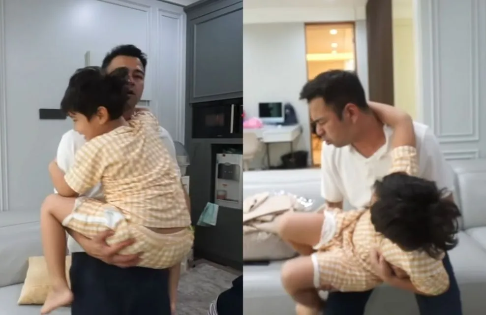 Raffi Ahmad Masuk Rumah Sakit, Alami Saraf Kejepit saat Bermain Bersama Rafathar 3 Raffi Ahmad dan Rafathar