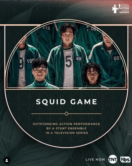 Daftar Pemenang SAG Awards 2022: Serial Squid Game Borong 3 Penghargaan 3