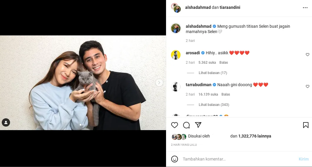 Alshad Ahmad dan Tiara Andini Pamer Kemesraan Isyaratkan Pacaran 4 Alshad Ahmad dan Tiara Andini Pamer Kemesraan Isyaratkan Pacaran, Warganet Patah Hati