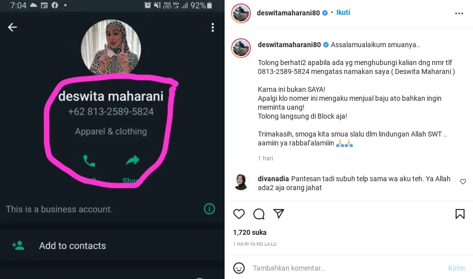 Nama Deswita Maharani Dicatut Oknum untuk Modus Penipuan 3 Nama Deswita Maharani Dicatut Oknum untuk Modus Penipuan